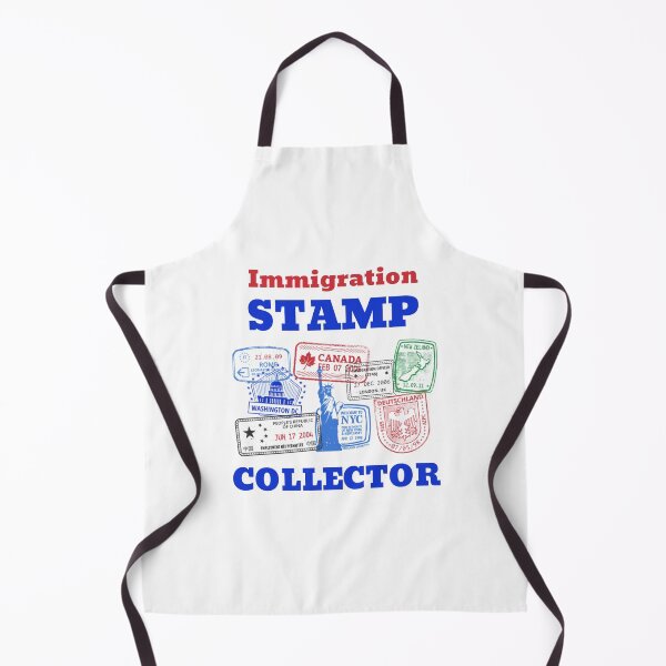 Item preview, Immigration stamp collector. World traveler passport stamp white designed and sold by daguilon.
