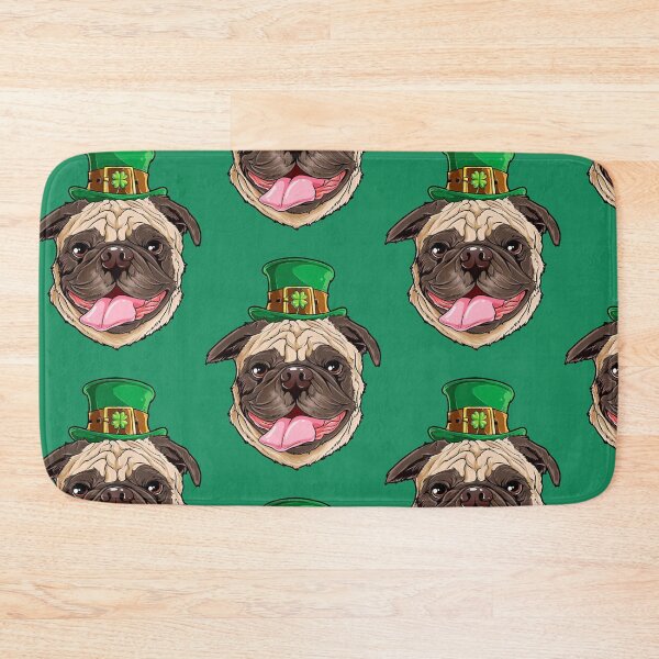 Item preview, Pug Leprechaun designed and sold by zedbubblez.