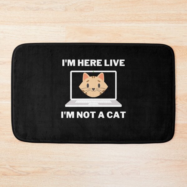 Item preview, Laywer Cat Filter Video - "I'm here live, I'm not a cat" designed and sold by reallyrealnow.
