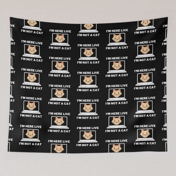Item preview, Laywer Cat Filter Video - "I'm here live, I'm not a cat" designed and sold by reallyrealnow.