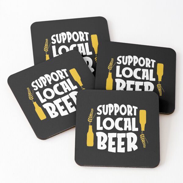 Item preview, Support Local Beer  -funny beer puns designed and sold by shivani21061993.