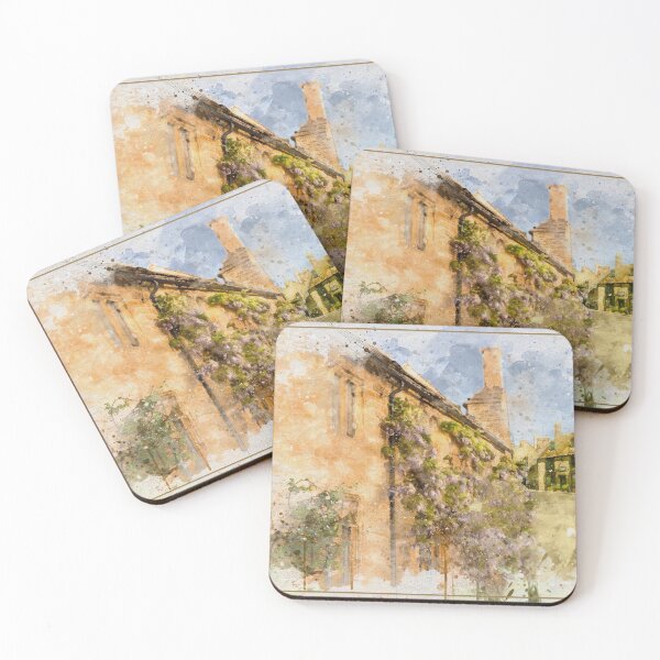 Item preview, Watercolour English Villages designed and sold by jillwbg.
