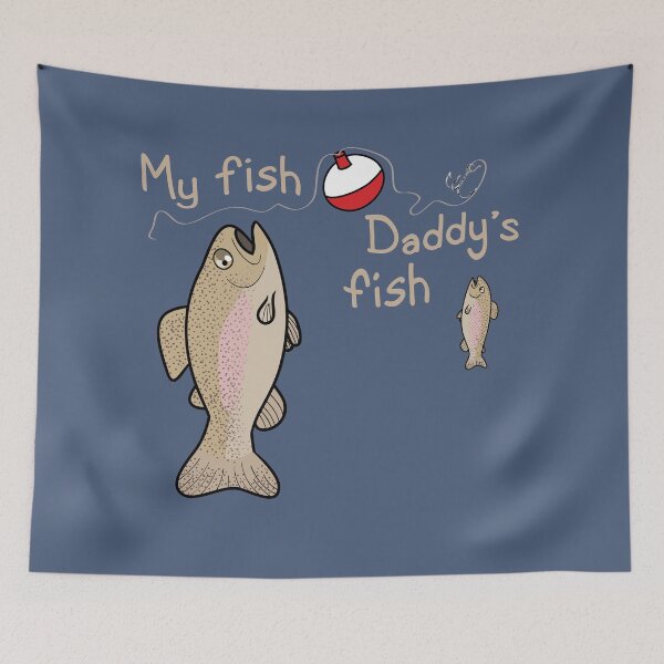 Item preview, My Fish Daddy's Fish designed and sold by tryinart.