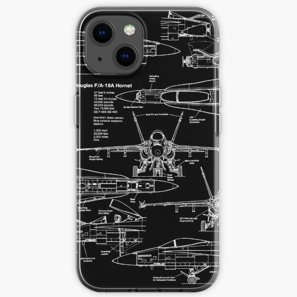 Funda De Iphone Plano Del F 18 Hornet Mcdonnell Douglas De Vikingzen Redbubble