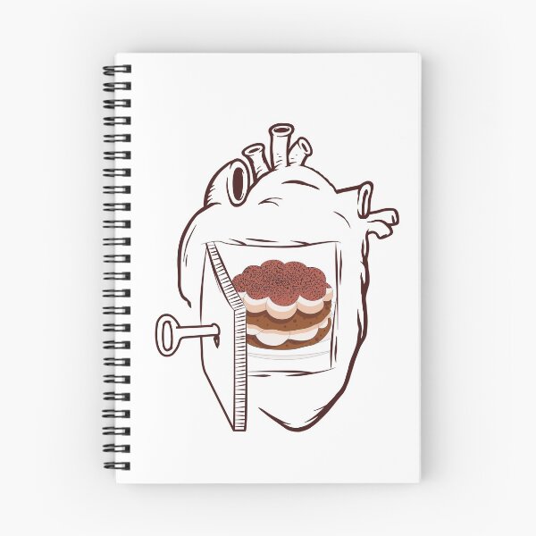Item preview, Tiramisu In My Heart designed and sold by foodisthekey.