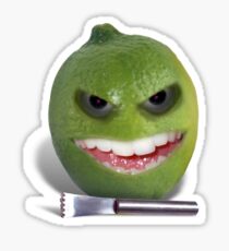 Beware the Lime with the Lemon Zester Sticker
