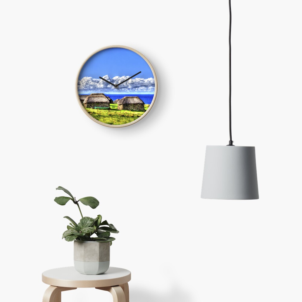 Crofter Houses Clock