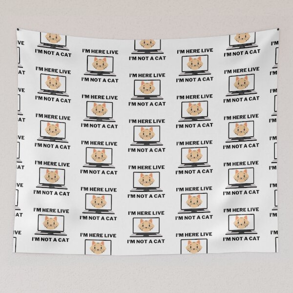Item preview, Laywer Cat Filter Video - "I'm here live, I'm not a cat" designed and sold by reallyrealnow.