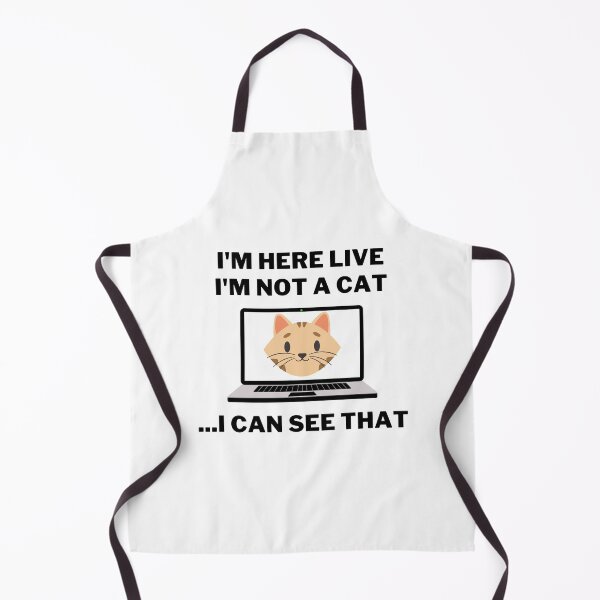 Item preview, Laywer Cat Filter Video - "I'm here live, I'm not a cat" designed and sold by reallyrealnow.