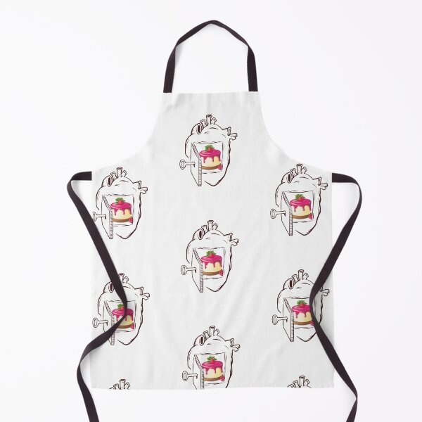 Item preview, Raspberry Cake In My Heart designed and sold by foodisthekey.