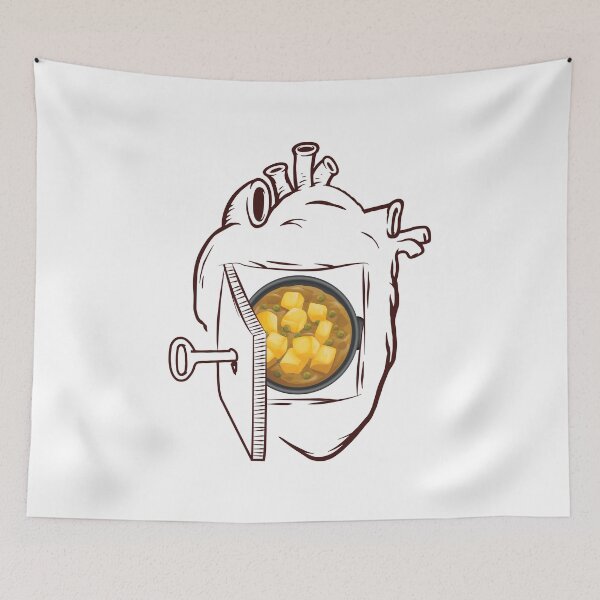 Item preview, Vegetable Curry In My Heart designed and sold by foodisthekey.