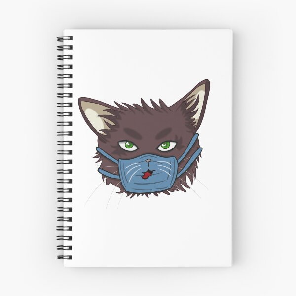 Item preview, Face mask cat designed and sold by Veryleatia.