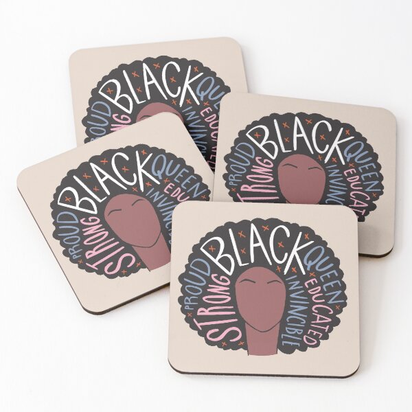 Item preview, Black Strong Educated Girl, Black History Month designed and sold by Singhe Design.