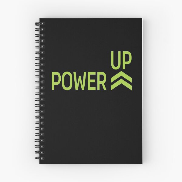 Aperçu de l'œuvre Power Up - Conception de jeux vidéo - Conception de texte créée et vendue par SnappyStuff.