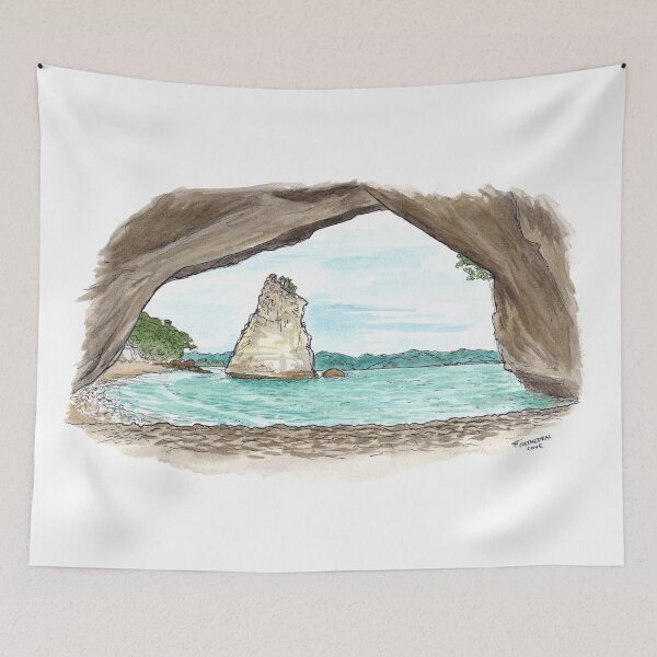 Item preview, Cathedral Cove - Coromandel designed and sold by Tom Napper Design.
