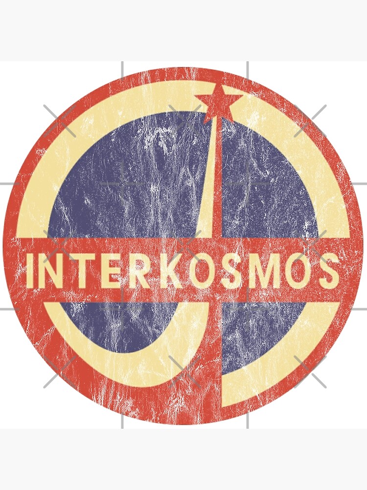 "Interkosmos Russian Space Program Logo" Art Print by unhingedheather