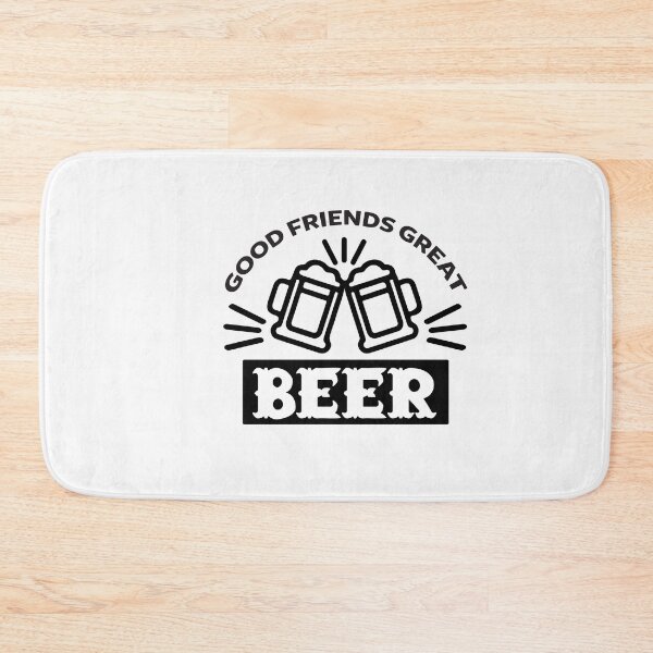 Item preview, Good Friends Great Beer   -funny beer puns designed and sold by shivani21061993.