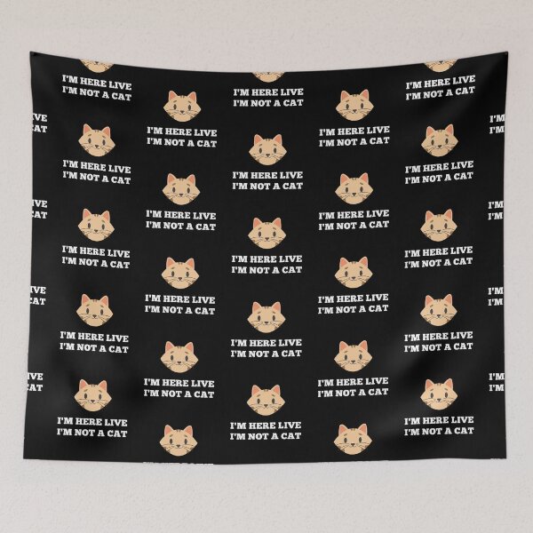Item preview, Laywer Cat Filter Video - "I'm here live, I'm not a cat" designed and sold by reallyrealnow.