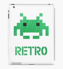 Retro - Invader Textured iPad Case/Skin