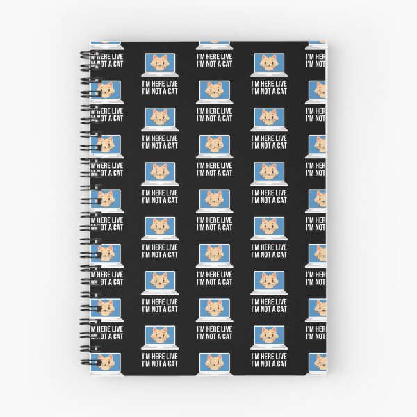 Item preview, Laywer Cat Filter Video - "I'm here live, I'm not a cat" designed and sold by reallyrealnow.