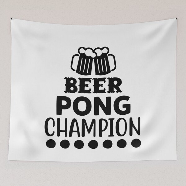 Item preview, Beer Pong Champion   -funny beer puns designed and sold by shivani21061993.
