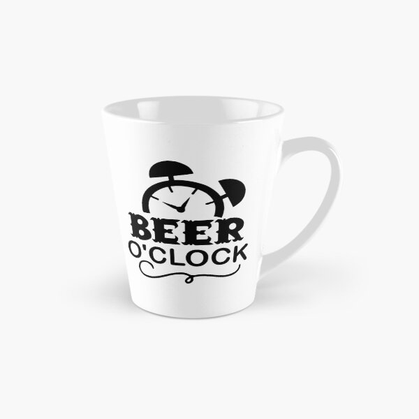 Item preview, Beer O' Clock  -funny beer puns designed and sold by shivani21061993.