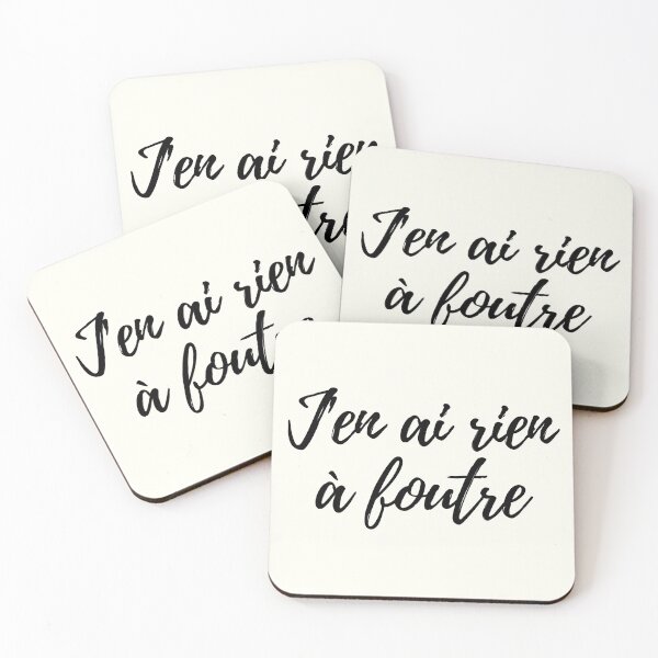Item preview, J'en ai rien à foutre black designed and sold by Africanism.