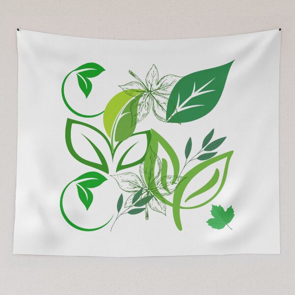 Item preview, Green leafs icons  designed and sold by OroCan.