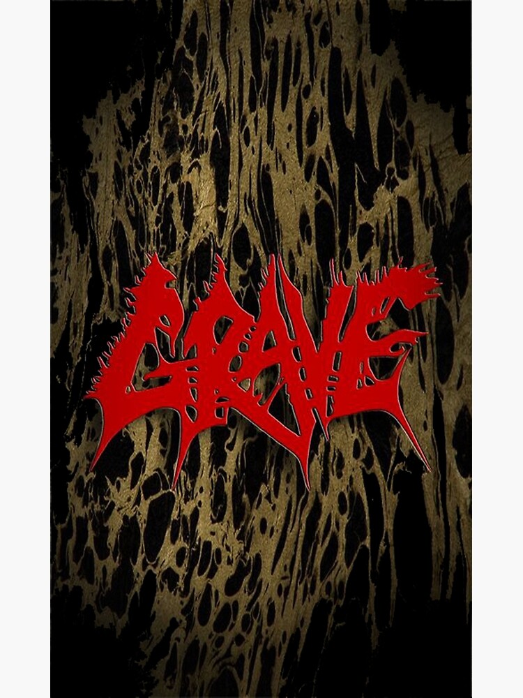"grave band grave death metal grave digger grave grave" Poster for Sale
