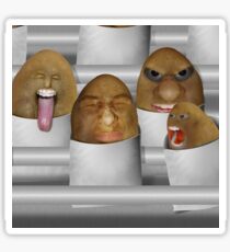 Potatoes on the Line Sticker