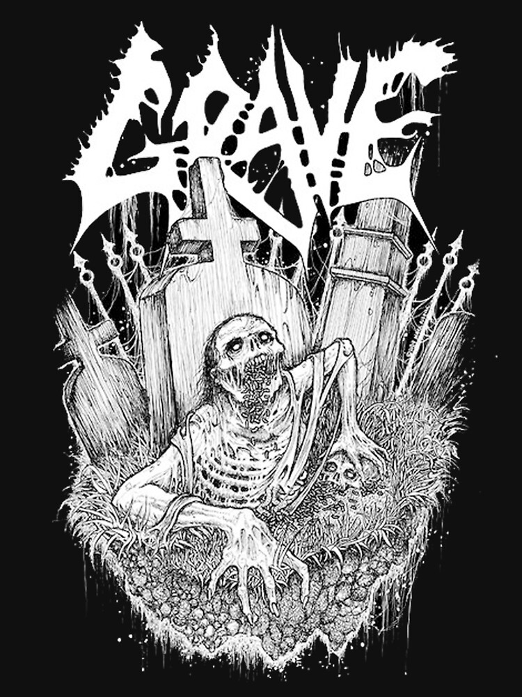 grave band t shirt