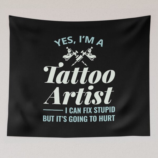 Item preview, Tattoo Artist Humour Funny Saying Gift designed and sold by CuteDesigns1.