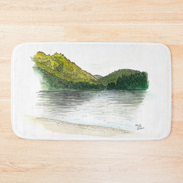 Item preview, Blue Lake - Rotorua designed and sold by Tom Napper Design.