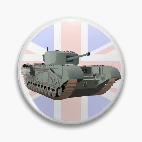 Item preview, Churchill WW2 British Tank designed and sold by NorseTech.