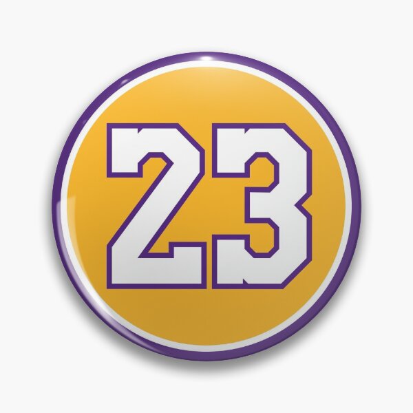 Item preview, LeBron James #23 Jersey Number designed and sold by StickBall.