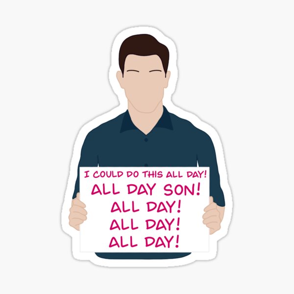 ALL DAY SON Sticker