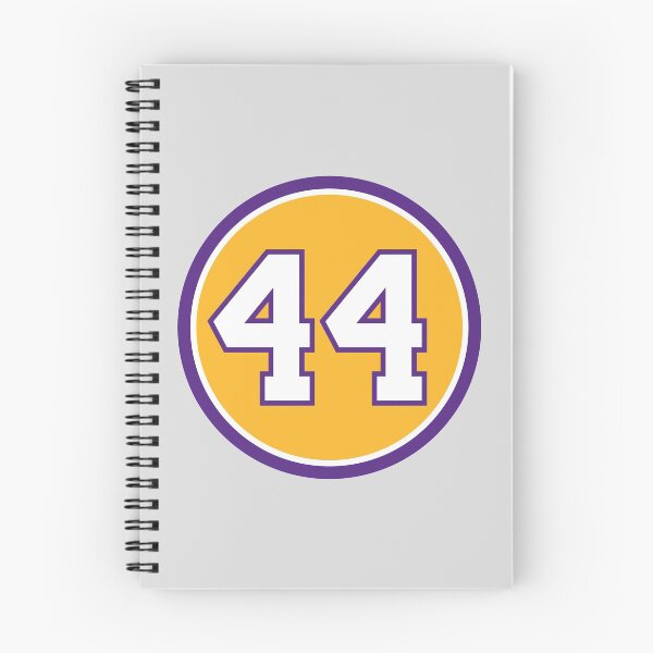 Item preview, Jerry West #44 Jersey Number designed and sold by StickBall.