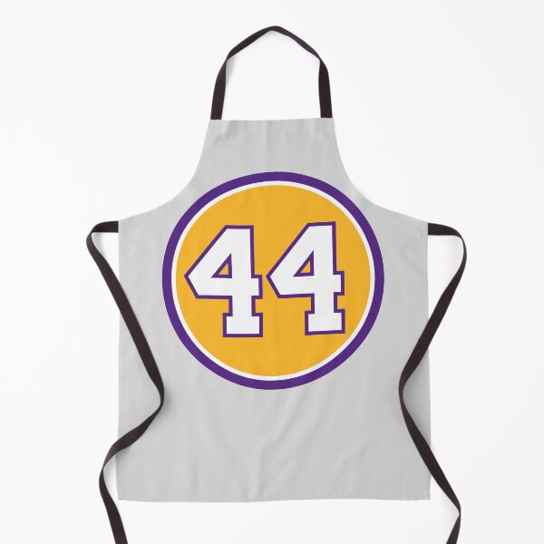 Item preview, Jerry West #44 Jersey Number designed and sold by StickBall.