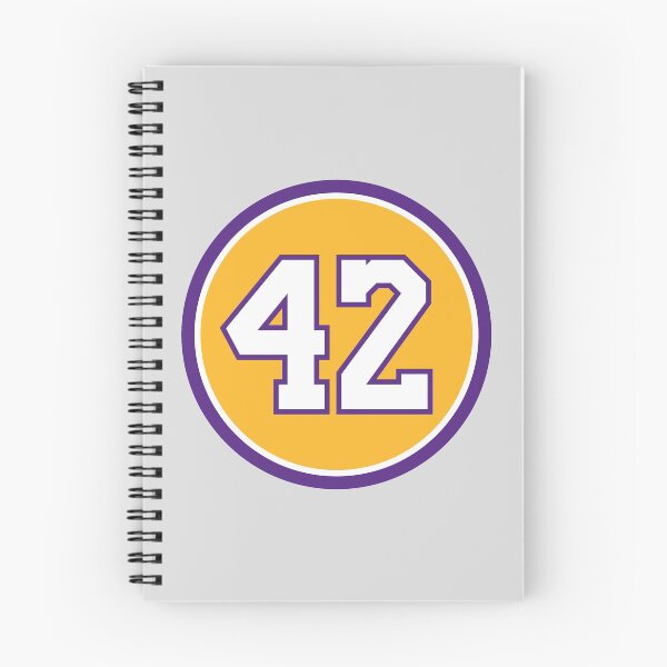 Item preview, James Worthy #42 Jersey Number designed and sold by StickBall.