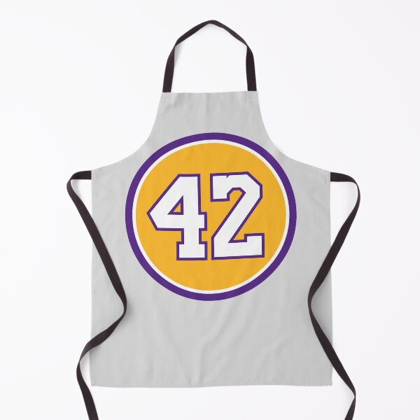 Item preview, James Worthy #42 Jersey Number designed and sold by StickBall.
