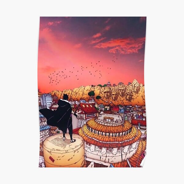 Pueblo de Konoha Póster