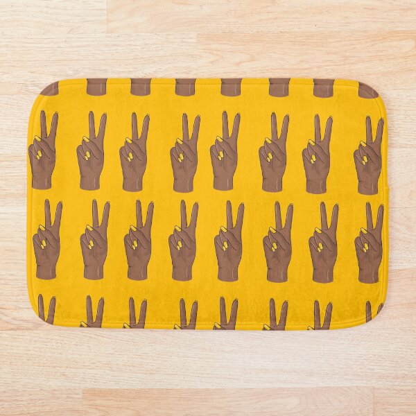 Item preview, Peace Hand Sign Seamless Pattern designed and sold by Ashlynswift.