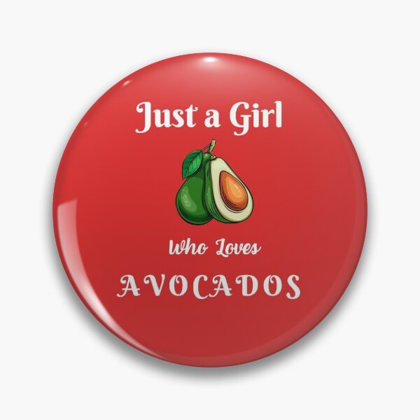 Item preview, Just A Girl Who Loves Avocados , funny Avocado , This Avocado is a funny birthday and Christmas gift designed and sold by Mekoooo.