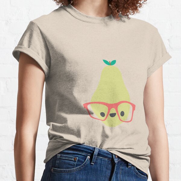 Cute Kawaii Pear Classic T-Shirt