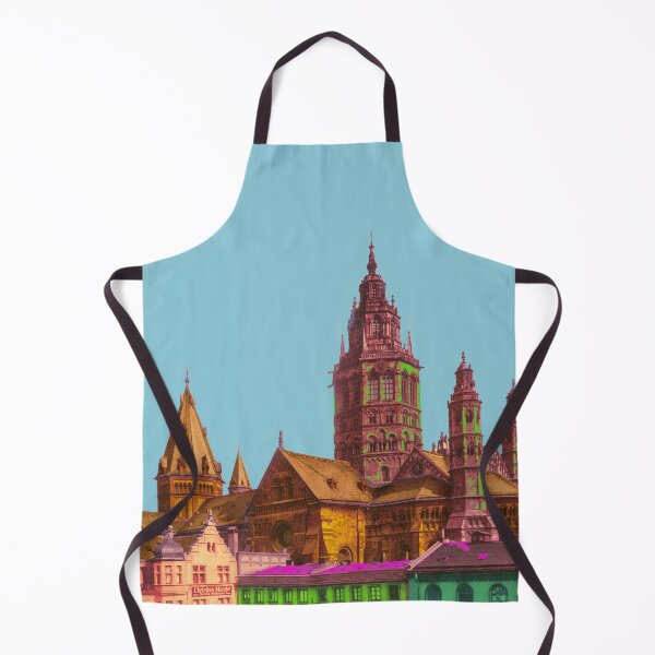 Item preview, nostalgic view of Mainz Cathedral, great sight in Germany designed and sold by Mauswohn.