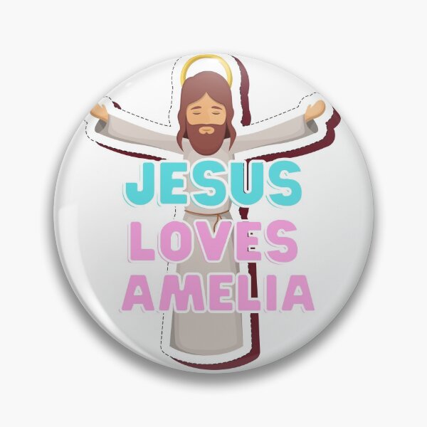 Item preview,  Jesus Loves Amelia designed and sold by Sheen-designs.