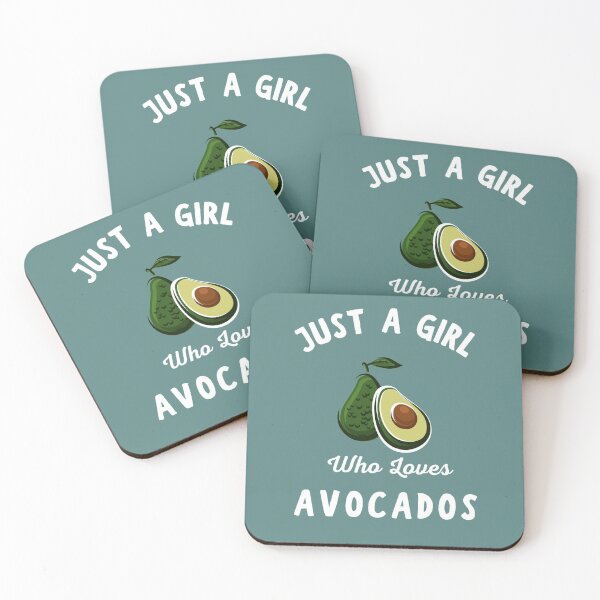 Item preview, Just A Girl Who Loves Avocados , funny Avocado , This Avocado is a funny birthday and Christmas gift designed and sold by Mekoooo.