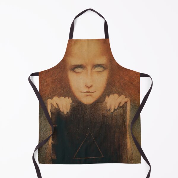 Item preview, Mysteroiosa. Portrait of Mme Stuart Merrill by Jean Delville designed and sold by IndieArtDream.