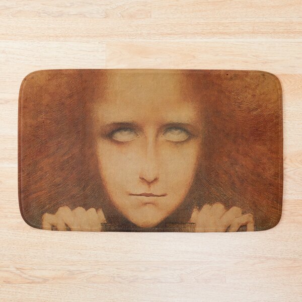 Item preview, Mysteroiosa. Portrait of Mme Stuart Merrill by Jean Delville designed and sold by IndieArtDream.