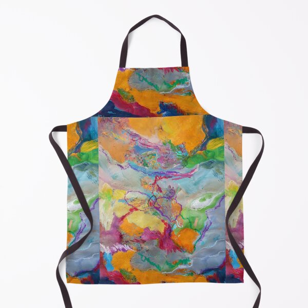 Item preview, Basking in Funky Brights Abstract from Original Acrylic Painting VIVBRAD Design Collection designed and sold by vivbrad.